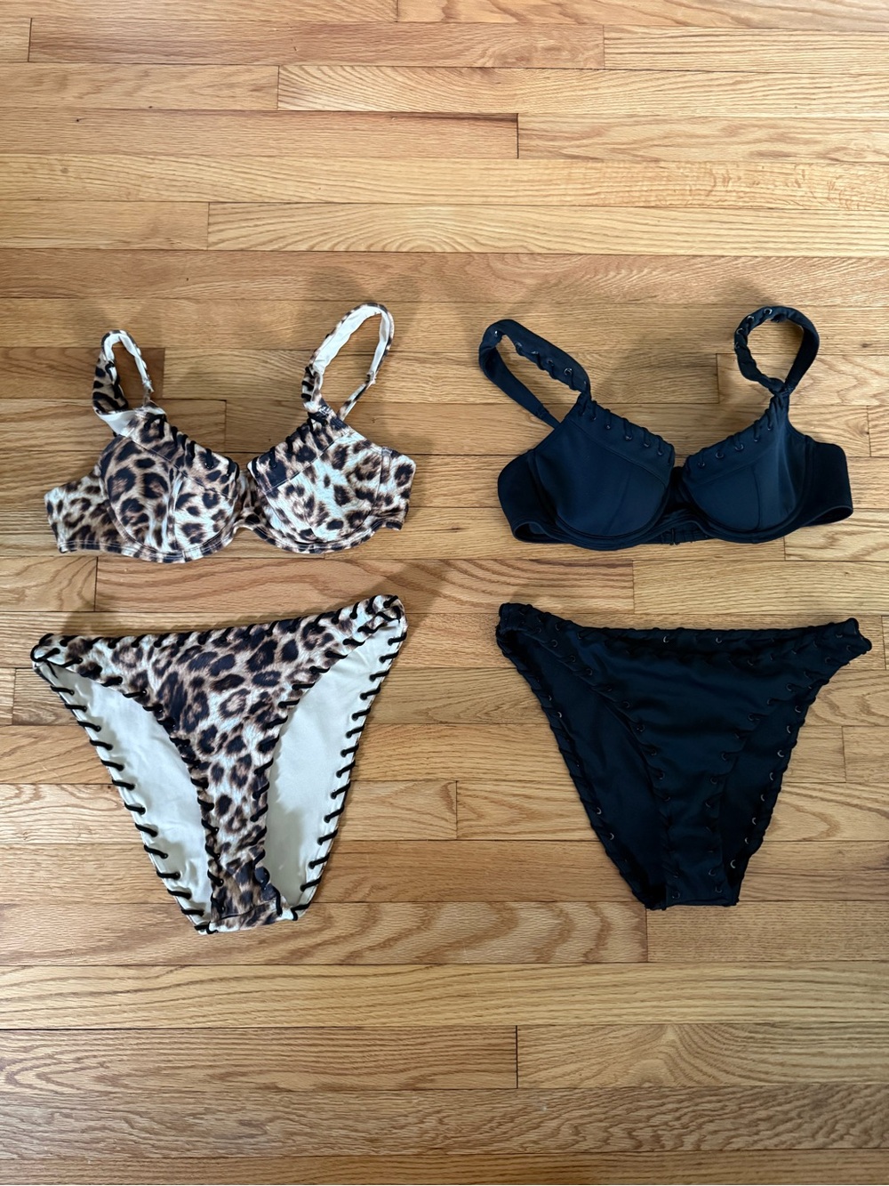 Good American Whip Stitch Bikini Pair